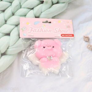 Top products pig shape tpr kids adult squeeze toys decompression toys