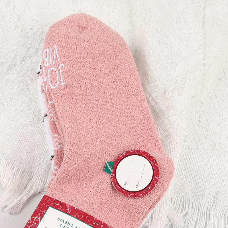 New products 3pair soft comfortable women micro cozy crew socks