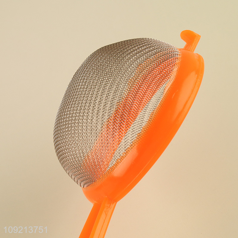 Good Quality Fine Mesh Tea Strainer with Plastic Handle