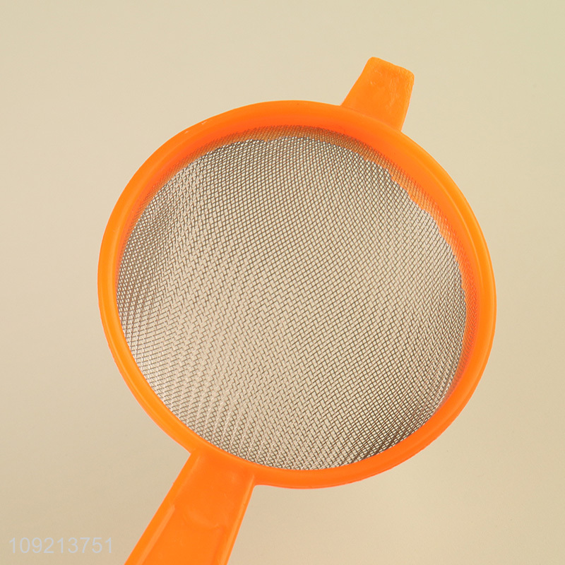 Good Quality Fine Mesh Tea Strainer with Plastic Handle
