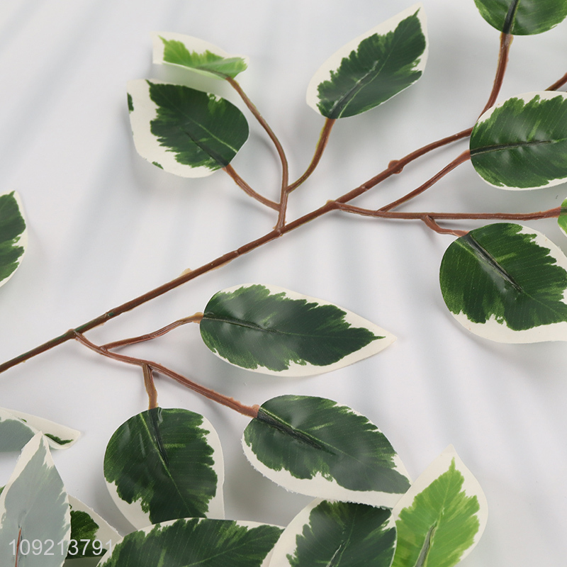 High Quality Artificial Leaves Fake Greenery for Wall Decor