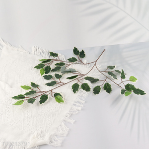 High Quality Artificial Leaves Fake Greenery for Wall Decor