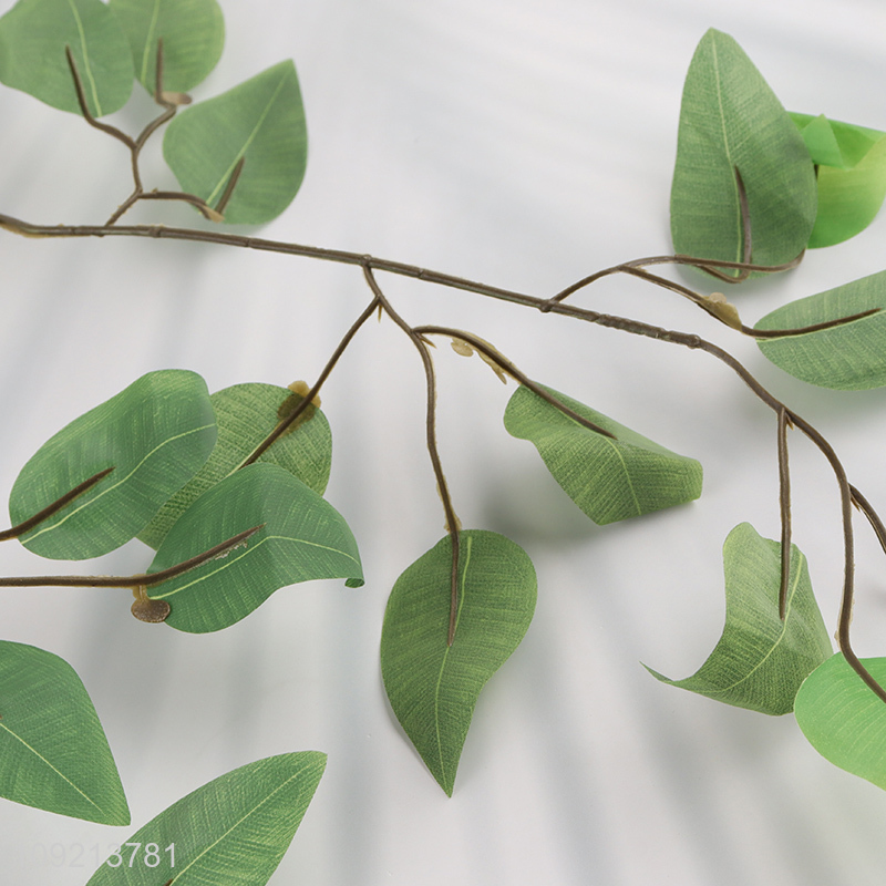 New Product Artificial Green Leaves for Wall Backdrop Decor