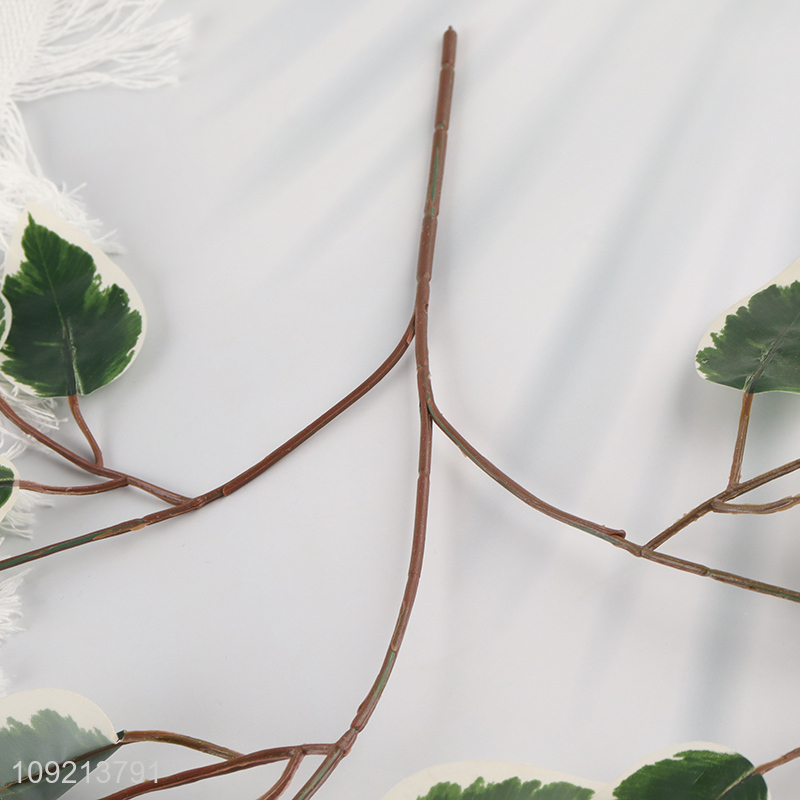 High Quality Artificial Leaves Fake Greenery for Wall Decor