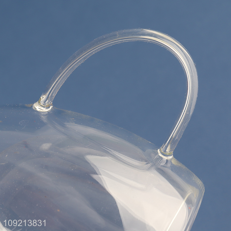 Wholesale 250mL Double Walled Insulated Glass Coffee Mug with Handle