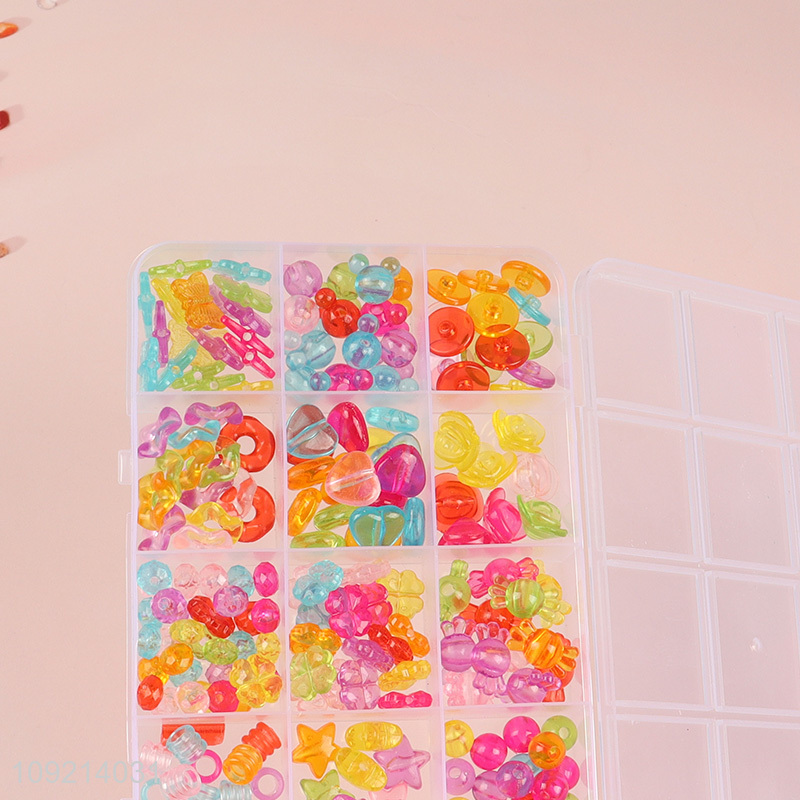 Hot selling kids diy beads set diy jewelry toys educational toys