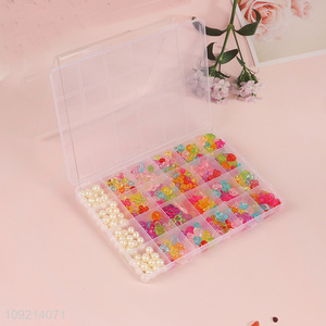 Popular products colorful diy beads set diy jewelry toys for children girls