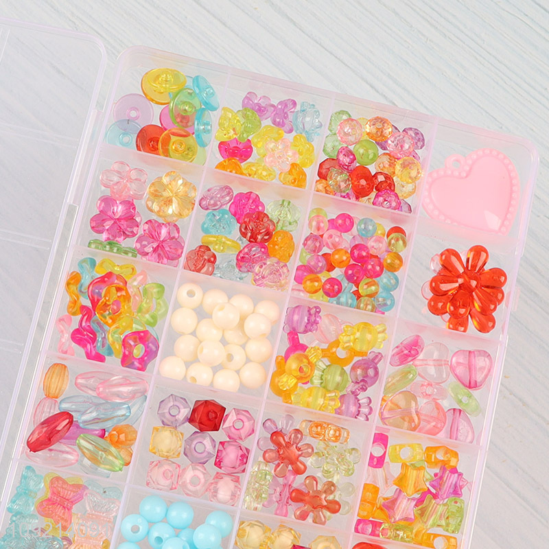 Low price funny diy beads set diy jewelry toys for children