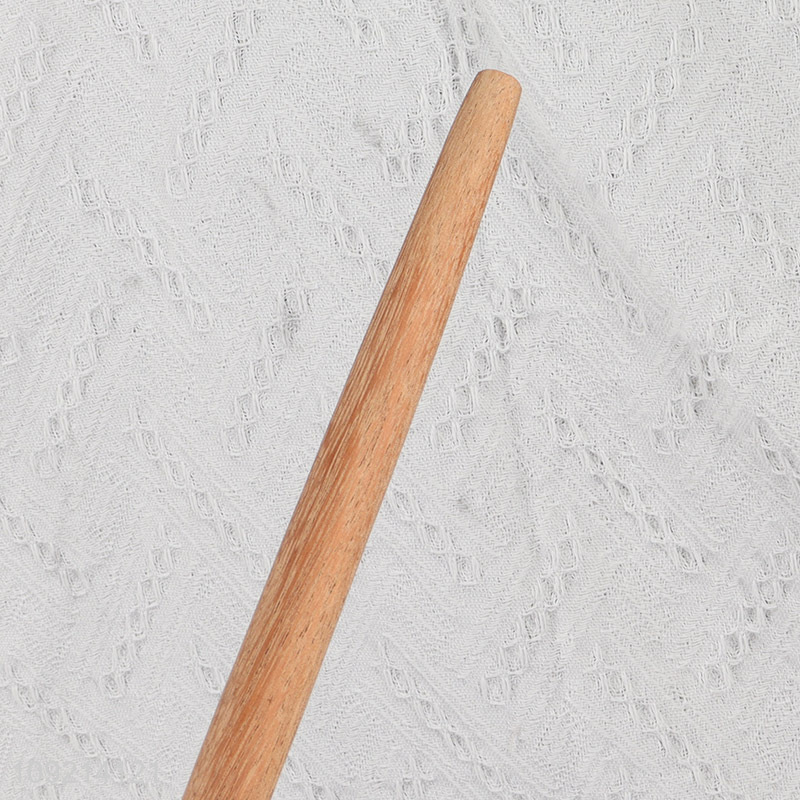 New arrival long handle home restaurant wooden tableware spoon for sale