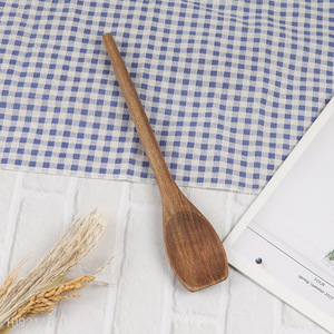 Popular products wooden tableware spoon cutlery spoon with long handle