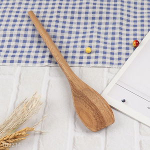 Good quality multi-purpose wooden long handle tableware spoon cutlery spoon