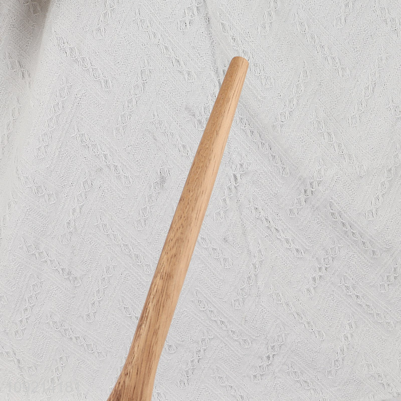 Good quality multi-purpose wooden long handle tableware spoon cutlery spoon