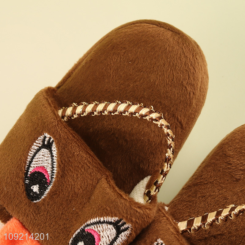 New Arrival Kids Winter Slippers Cute House Slippers