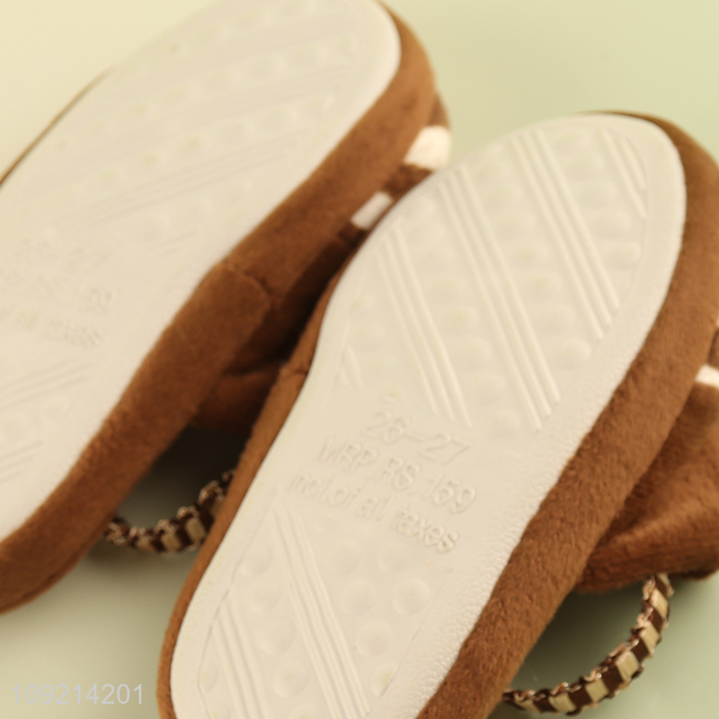 New Arrival Kids Winter Slippers Cute House Slippers