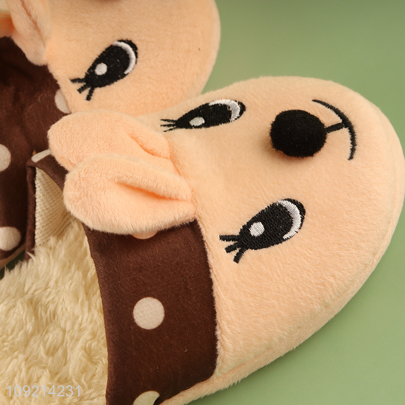 Factory Price Kids Winter Slippers Cute Toddlers Slippers