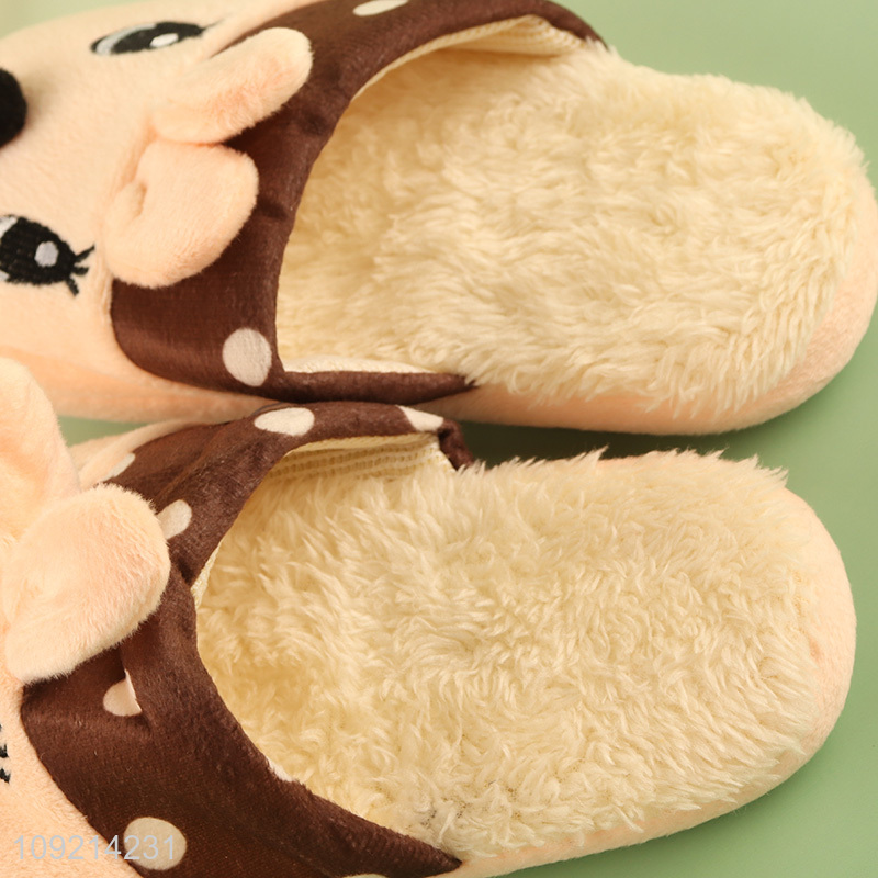 Factory Price Kids Winter Slippers Cute Toddlers Slippers