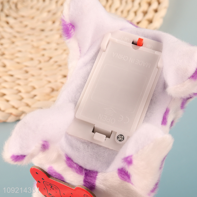 Wholesale Electric Plush Walking Dog Toy for Kids Toddlers