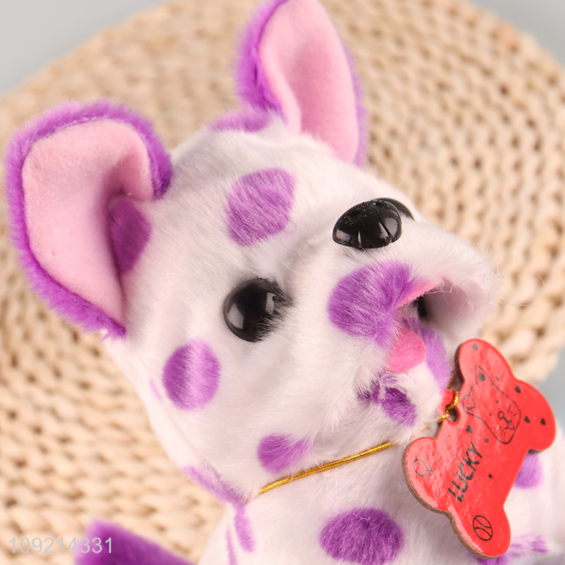 Wholesale Electric Plush Walking Dog Toy for Kids Toddlers