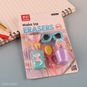 New Arrival Cute Erasers Fun Pencil Erasers for Kids Students