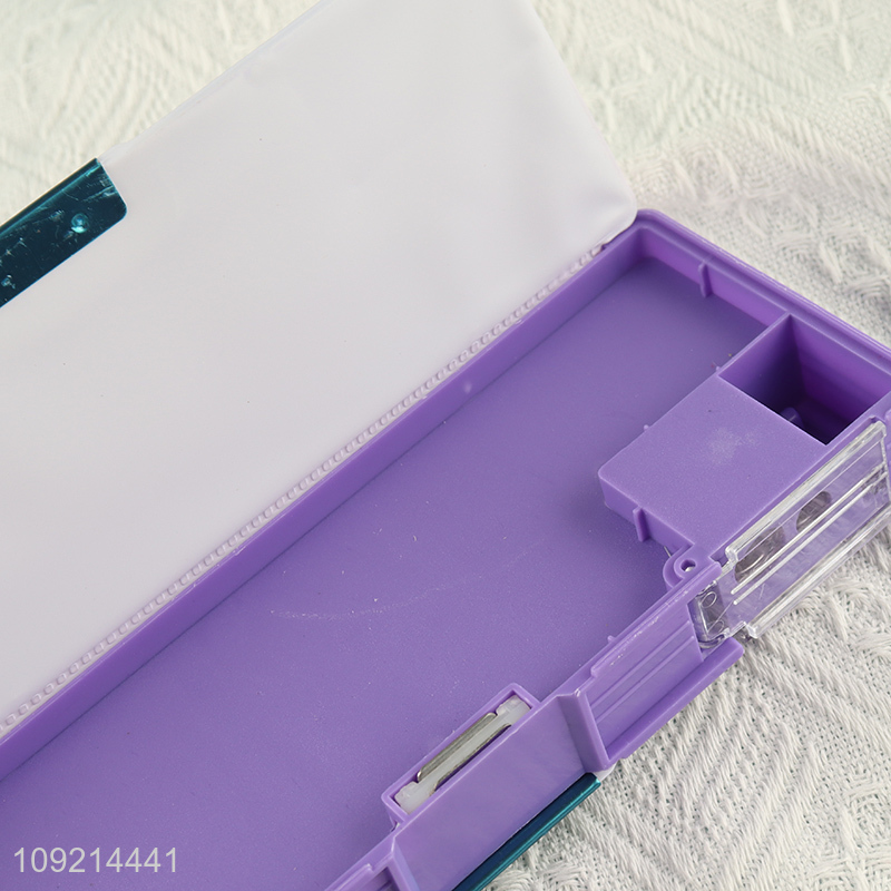 Wholesale Cute Cartoon Pencil Case With Sharpener for Kids Girls