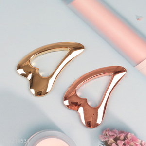 Low price heart shape professional scraping massage board