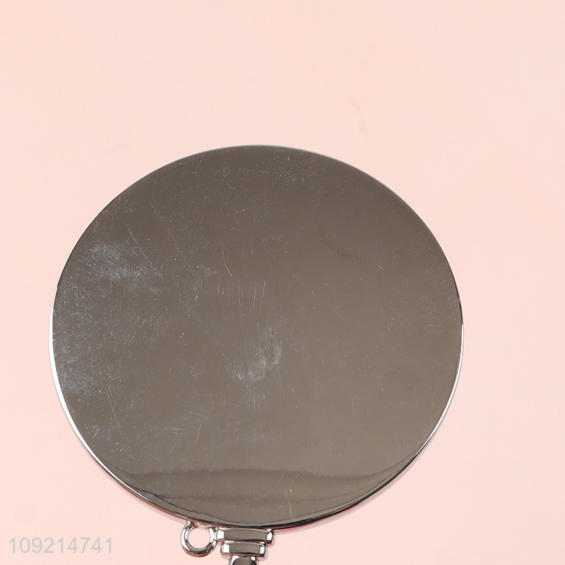 Good price round portable handheld makeup mirror cosmetic mirror