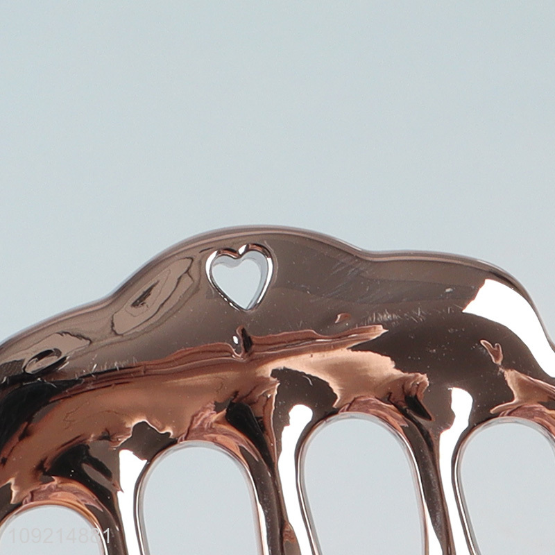 Yiwu market silver massage hair comb hair brush for sale