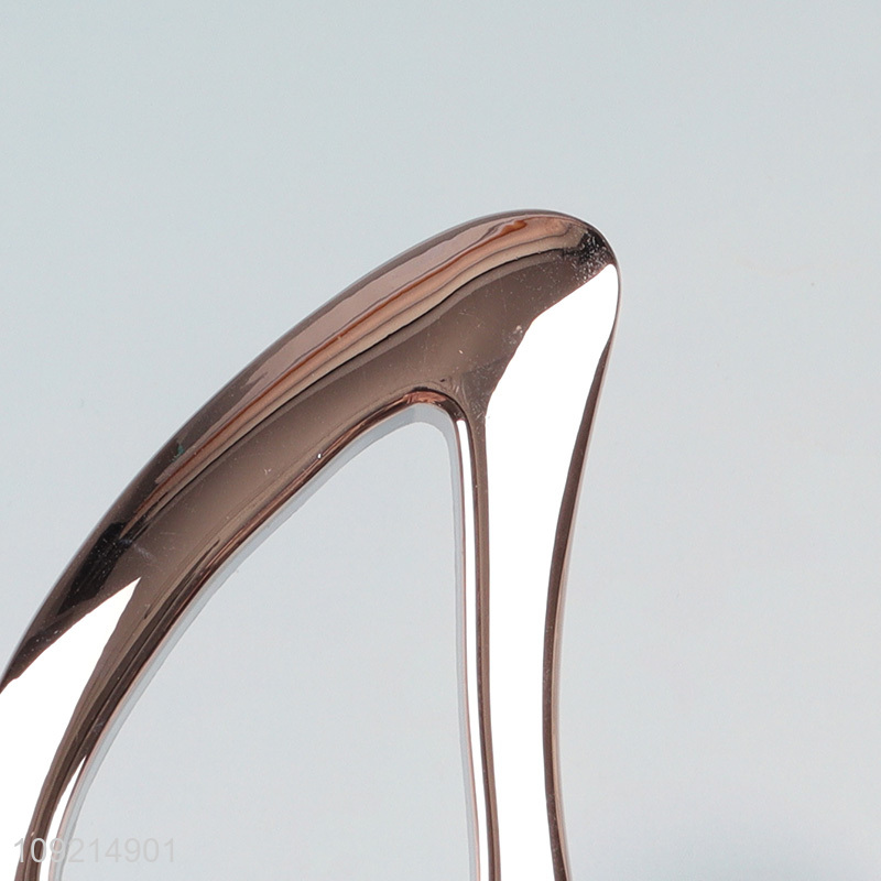 Hot selling heart shape hollow silver scraping massage board