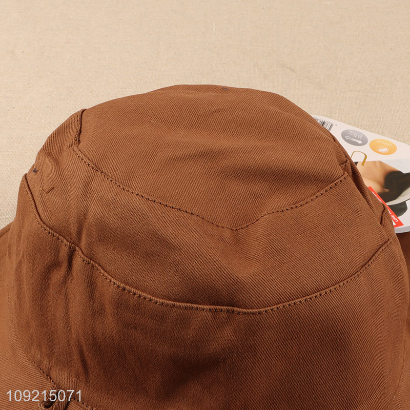 China Imports Wide Brim Bucket Hat Summer Sunhat for Women
