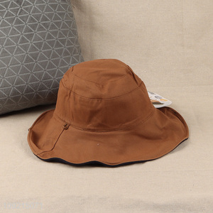 China Imports Wide Brim Bucket Hat Summer Sunhat for Women