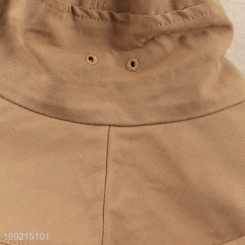 Good Quality Womens Wide Brim Bucket Hat Summer Fishing Cap