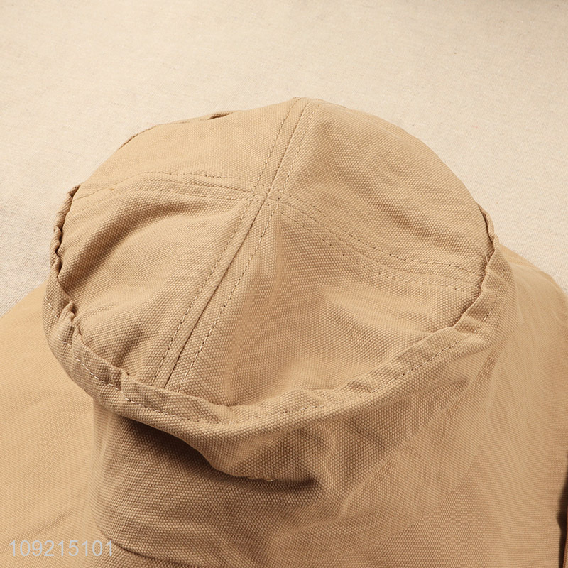 Good Quality Womens Wide Brim Bucket Hat Summer Fishing Cap