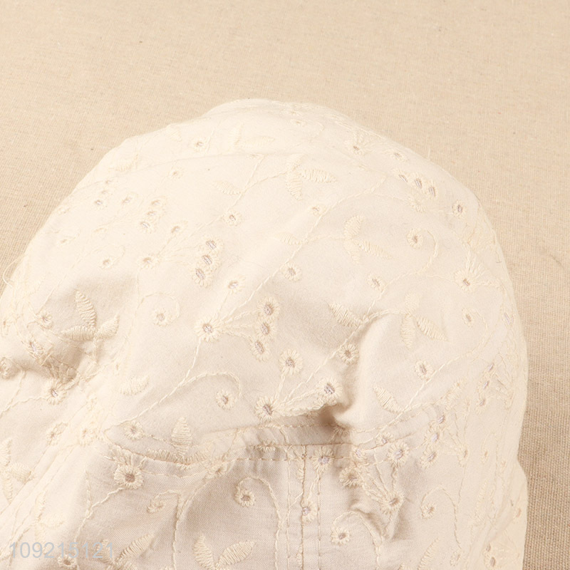 Hot Selling Womens Lace Bucket Hat Fashion Bucket Cap Wholesale
