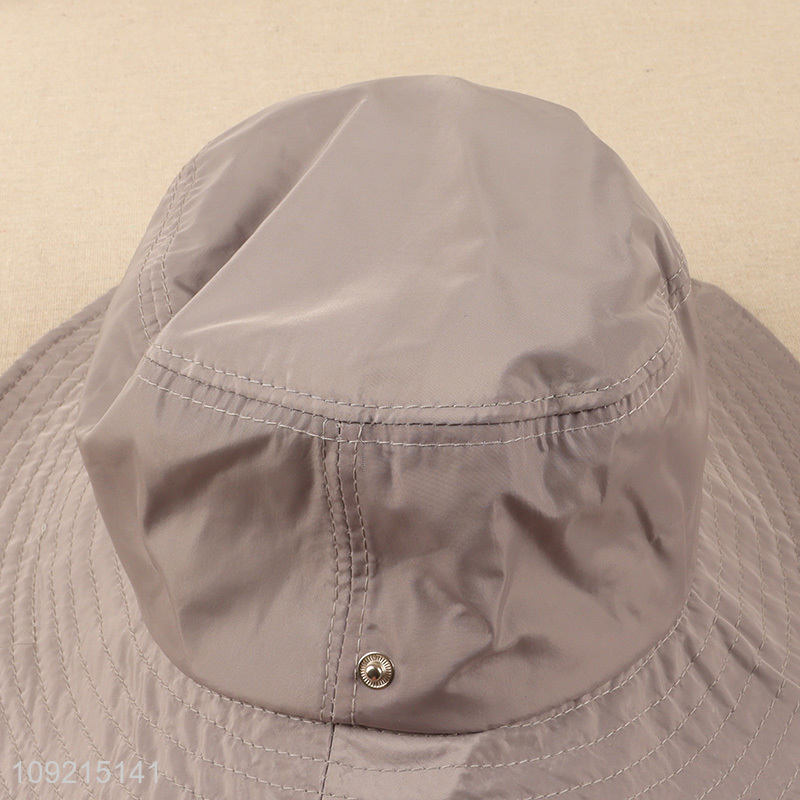 High Quality Unisex Wide Brim Bucket Hat Summer Fisherman Hat