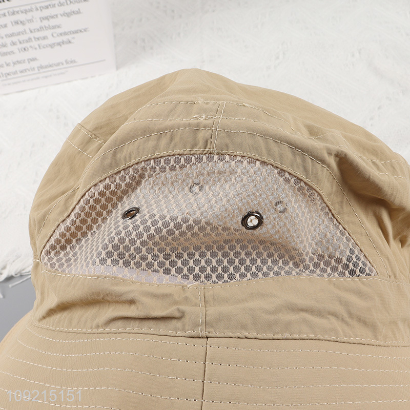 Wholesale Wide Brim Summer Bucket Hat Fishing Hat for Men Women
