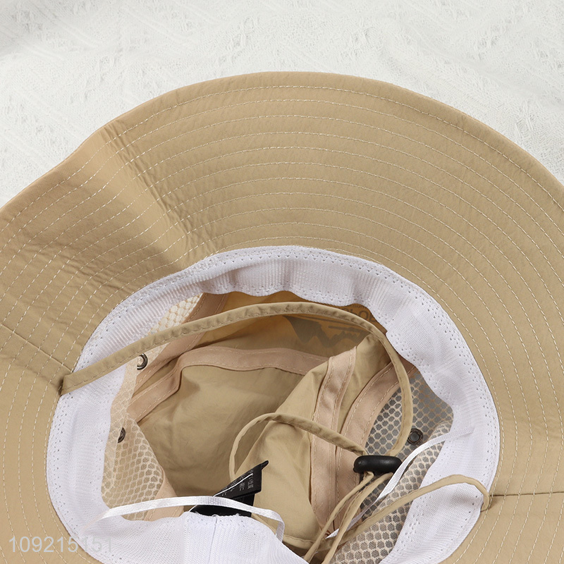 Wholesale Wide Brim Summer Bucket Hat Fishing Hat for Men Women