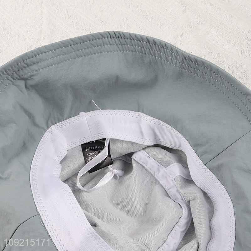 Factory Supply Men Women Bucket Hat Outdoor Beach Sun Hat