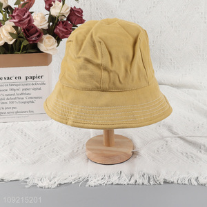 New Arrival Women Men Bucket Hats Summer Outdoor Sun Hats