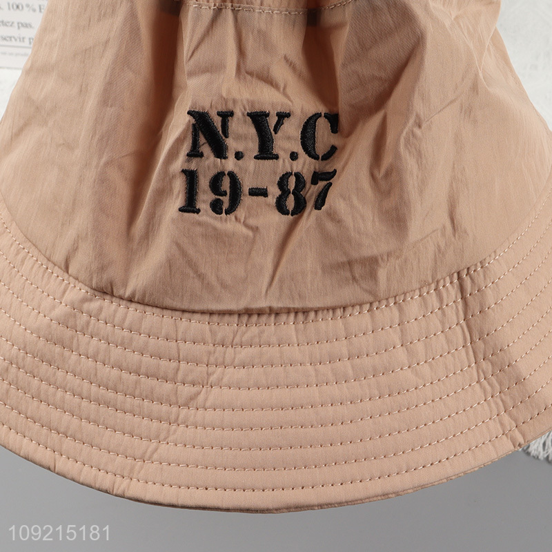Wholesale Breathable Bucket Hat Summer Beach Hat for Men Women