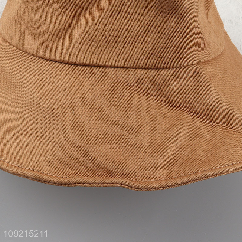 Hot Selling Wide Brim Bucket Hat Fisherman Cap for Men Women