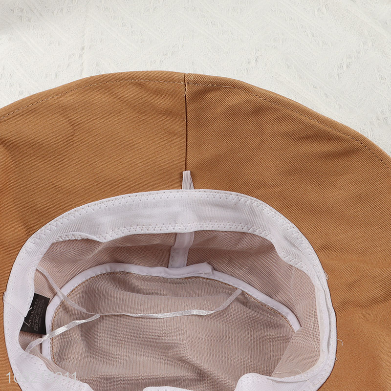 Hot Selling Wide Brim Bucket Hat Fisherman Cap for Men Women