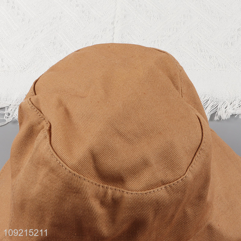 Hot Selling Wide Brim Bucket Hat Fisherman Cap for Men Women