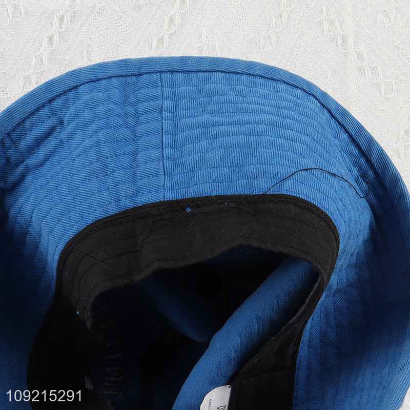 New Arrival Men Women Cotton Bucket Hat Embroidered Bucket Cap