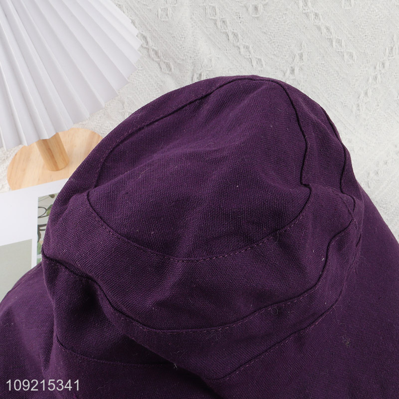 China Imports Men Women Wide Brim Bucket Hat Summer Sun Hat