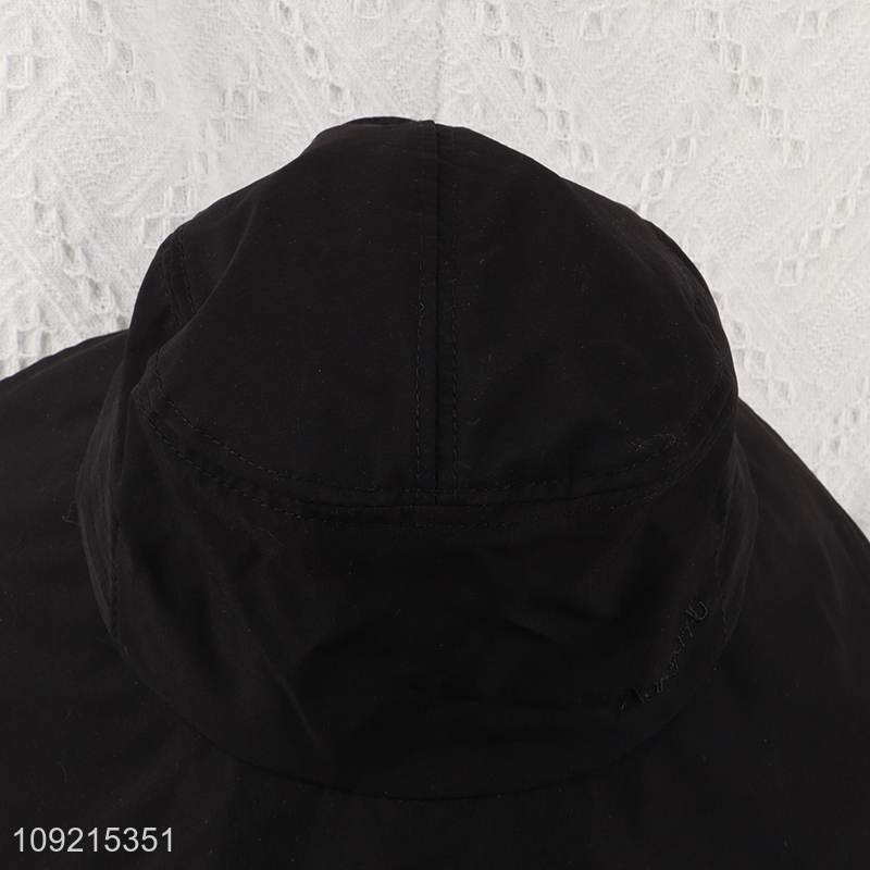 Wholesale Wide Brim Bucket Hat with Neck Flap for Men Women