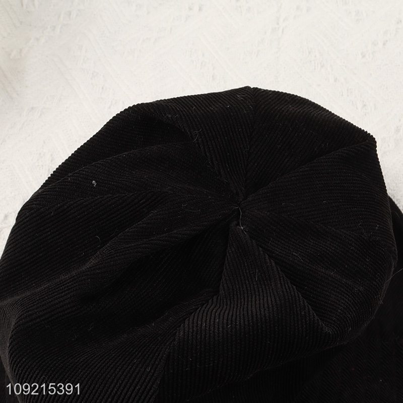 Hot Selling Corduroy Cotton Bucket Hat Sun Hat for Men Women