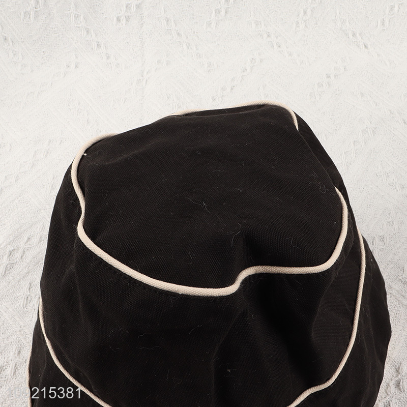 Wholesale Cotton Bucket Hat Summer Unisex Outdoor Fisherman Cap