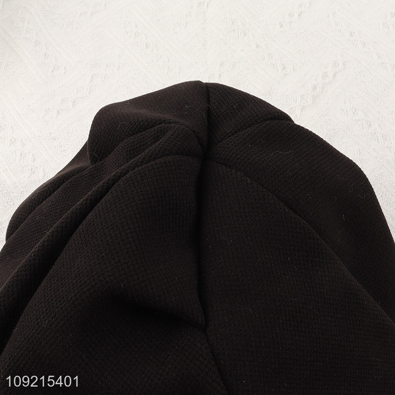 New Product Womens Beret Hats Solid Color Winter Beret Caps