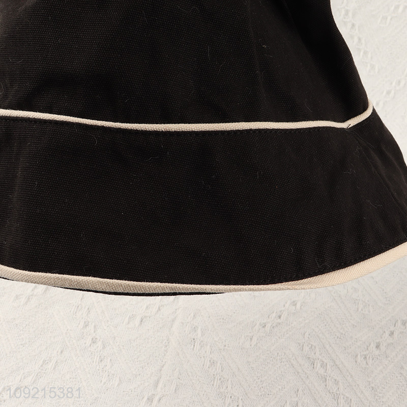 Wholesale Cotton Bucket Hat Summer Unisex Outdoor Fisherman Cap