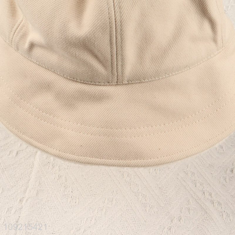 Factory Price Womens Wide Brim Sun Hat Fleece Lined Sunhat